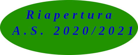 Riapertura A.S. 2020/2021